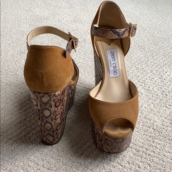 Jimmy Choo platform sandal - Picture 3 of 5